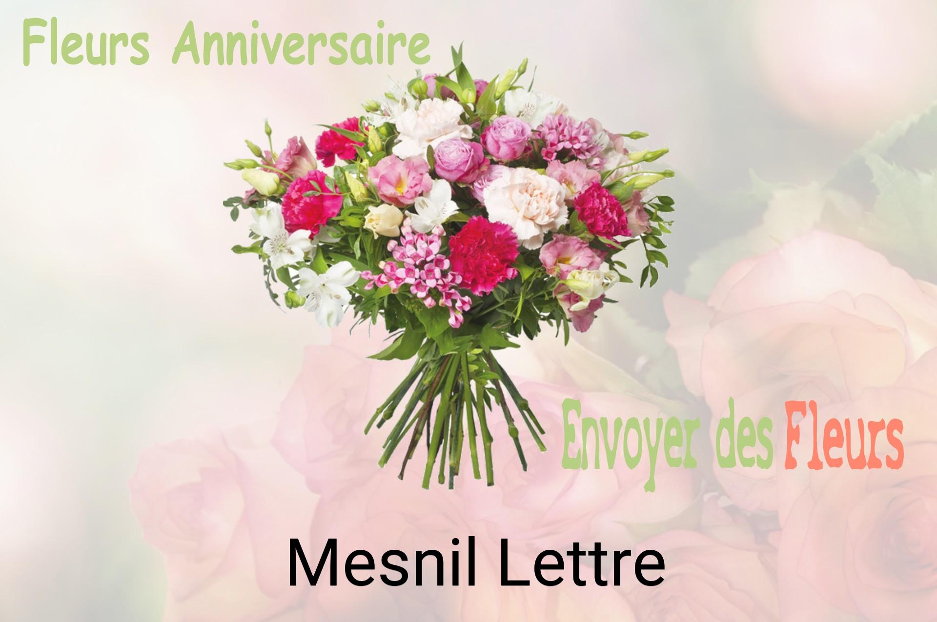 Bouquet de fleurs d’anniversaire livré à Mesnil-Lettre