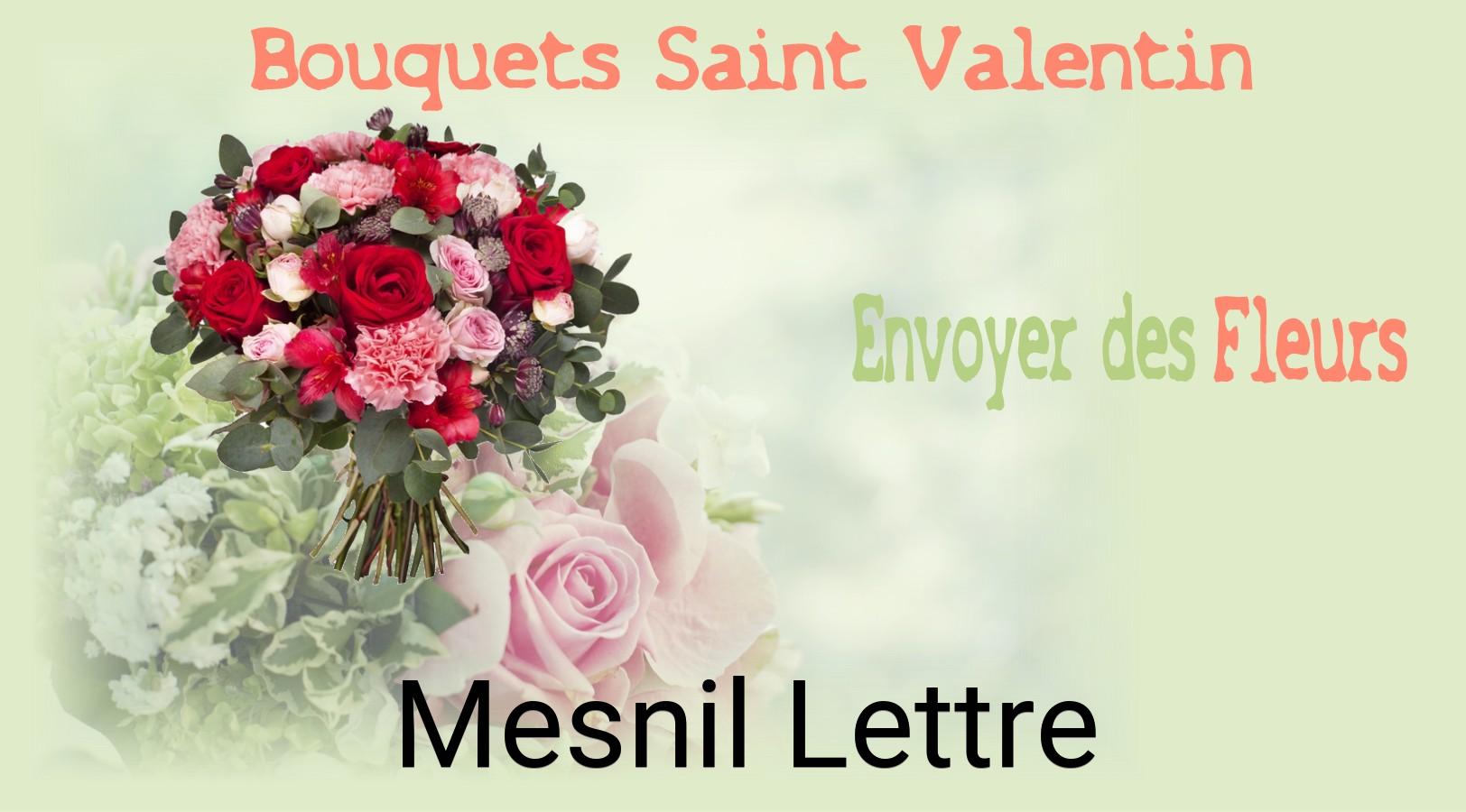 Roses de Saint-Valentin livrées à Mesnil-Lettre